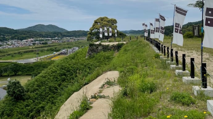 梅雨入り直前 山陰の旅 その4 月山富田城址@安来市