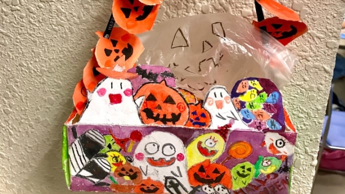 * こどもたちの続々とハロウィンランタン(オリジナル) *