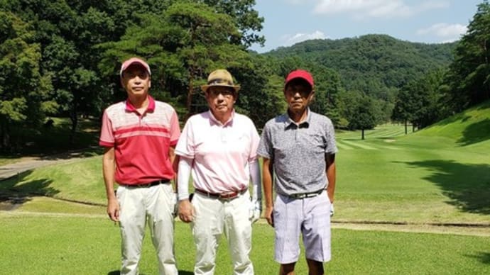 昨日の唐沢ゴルフ倶楽部三好コースのゴルフ