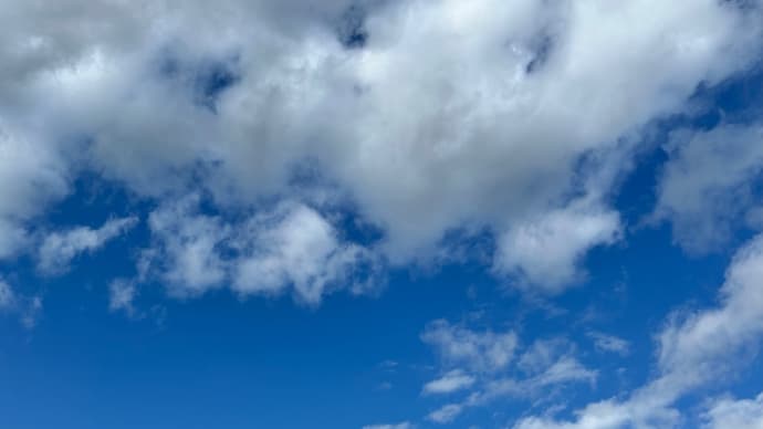 久々の青空