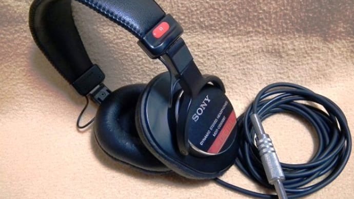SONY　MDR-CD900ST　イヤーパッド交換