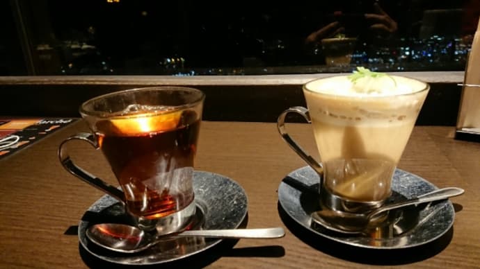 夜景🌉眺めて美味しいパンケーキ🥞@六甲ミーツアート芸術散歩2020年天覧カフェ