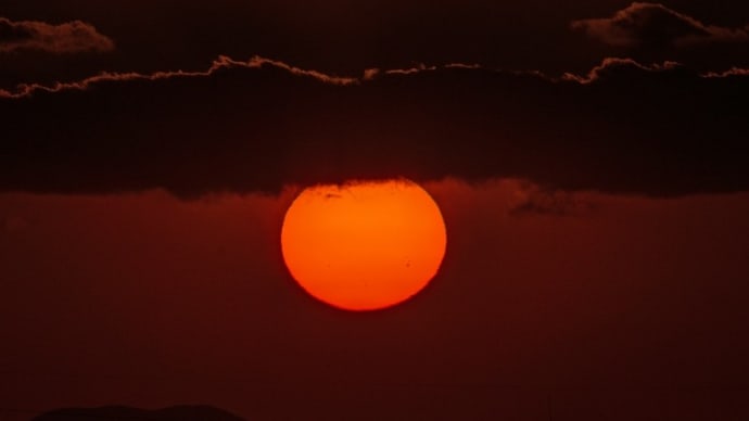 だるま夕日