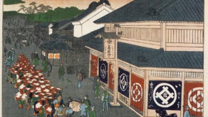 歌川広重「名所江戸百景⑦」13景下谷広小路~写真と短歌で綴る世界文化紀行