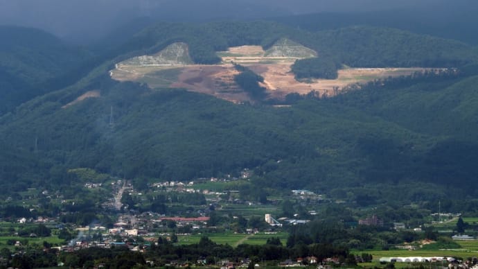(先達山とか)福島市のあの場所はどうなった? あの場所はどうなる? ...信夫山にて(2024.8.15)#1 第一展望台と山頂と烏ヶ崎展望デッキを巡って