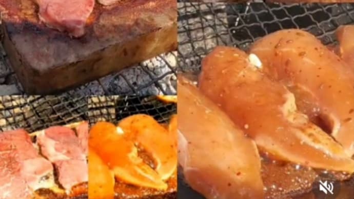 屋外焼肉
