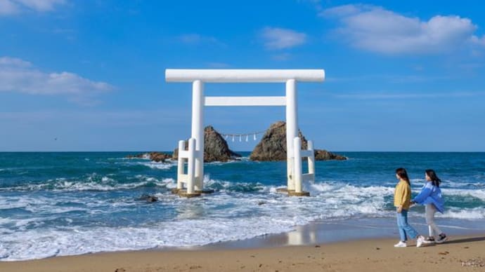 在フィリピン日本大使館が紹介した夫婦岩