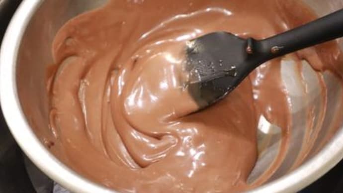 2025年1月 レギュラーメニュー Gateau au fromage ganache の製作工程