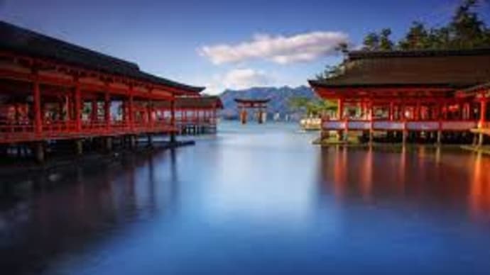厳島神社。一之瀬君枝です。