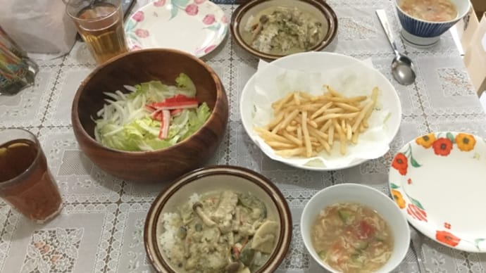 今日の一品 朝カレー