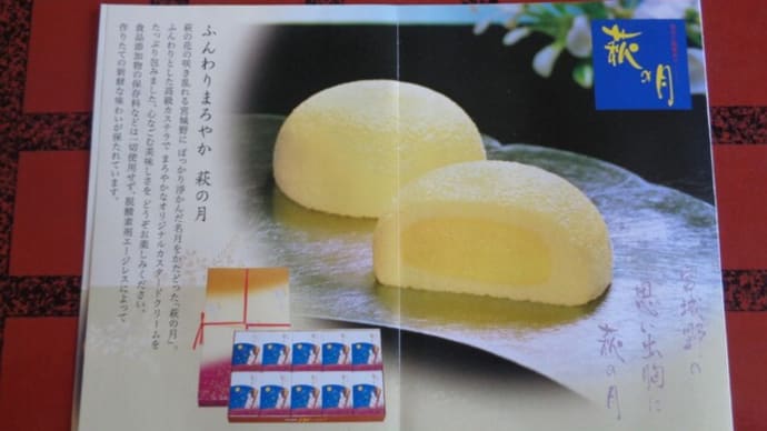 菓匠 三全・萩の月(ハギのツキ)
