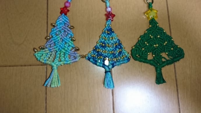 ヘンプストラップ クリスマスツリー