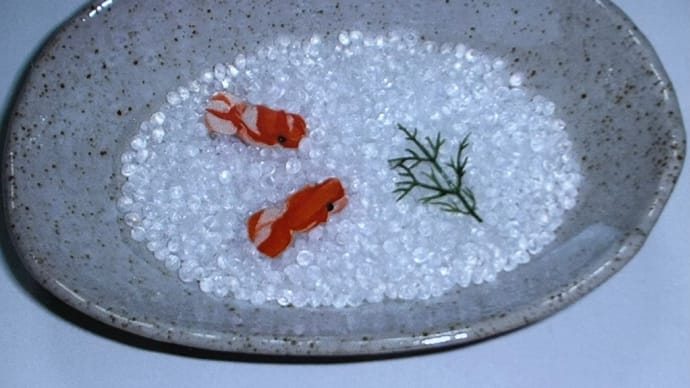 「金魚のオブジェとブローチ」・・・とっても簡単なのでぜひ(o^^o)