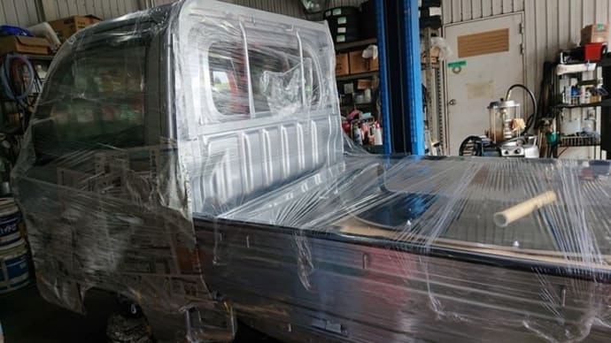 新車が届いた!オートフラット キーパー車 おくさんの変顔の巻き