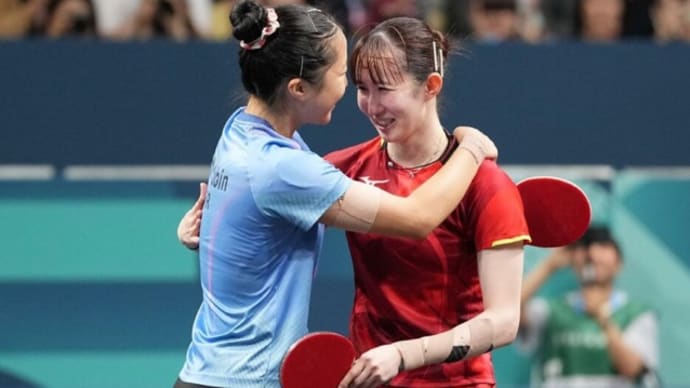 心・技・体が備わった、卓球女子の韓国代表のシン・ユビン選手