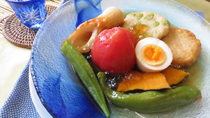 ZIPでも紹介!夏野菜たっぷりの冷やしおでんの作り方~舞鶴おでん編