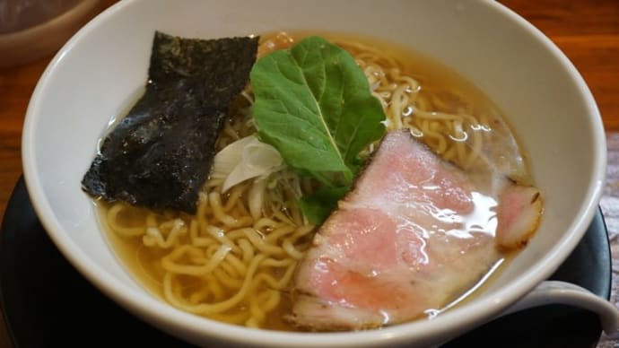 20173 自然派ラーメン 神楽「中華煮干し」@金沢 7月16日 今日も収穫は「麺」でした!