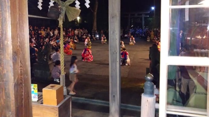 綴子神社祭典