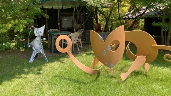 松山庭園美術館の猫ねこ展2024に行ってきた!