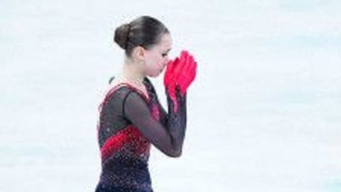 フィギア女子 ワリエワ まさかの4位