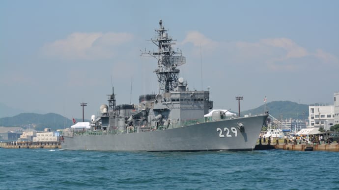 護衛艦あぶくま 下関市 2019年停泊姿(^^)/