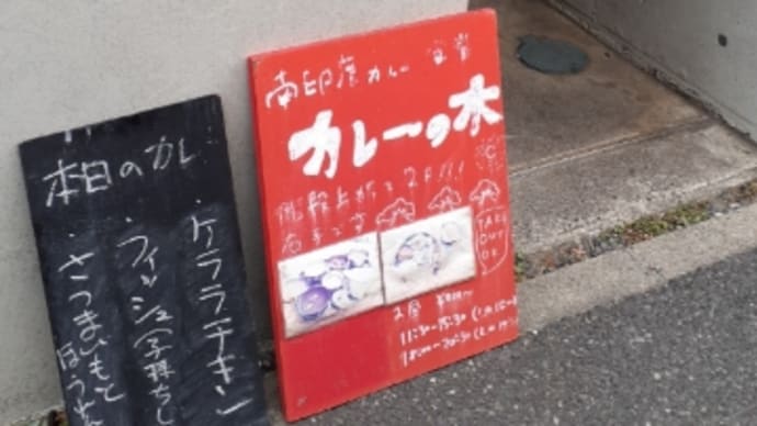 広島市中区「 南印度カレー食堂 カレーの木 」▪南インドの定食“ミールス”