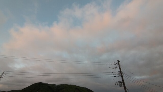雨上がりの空