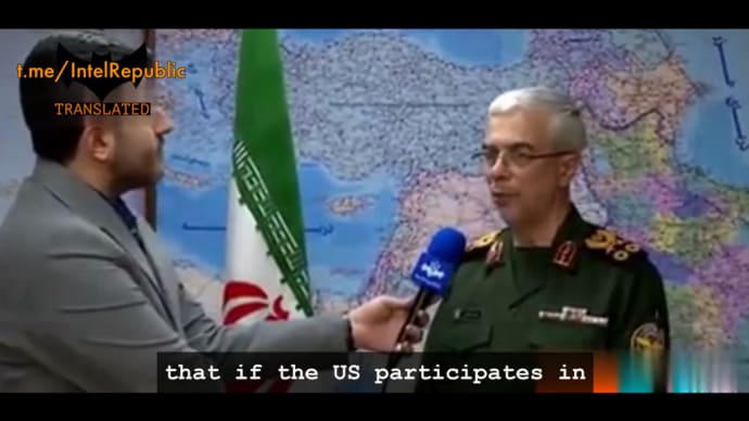 イラン最高司令官、次はワシントンの基地と軍隊が攻撃されると警告。