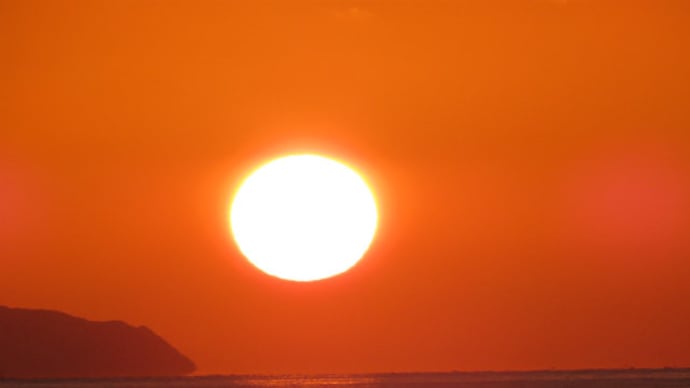 12月23日の夕日 #3