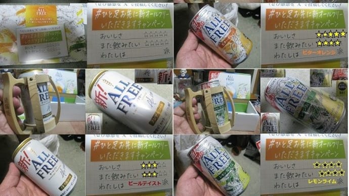 『オールフリー 先行体験 キャンペーン』