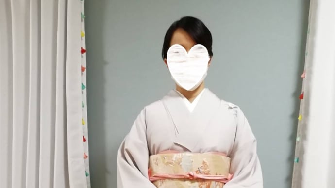 出張着付は富田林市(訪問着の着付とヘア&メイク)堺市南区(訪問着変わり結びとヘアセット)