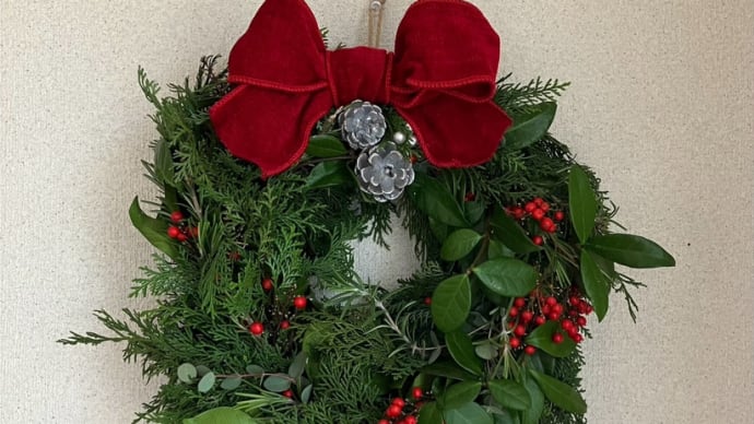 クリスマスリース・2