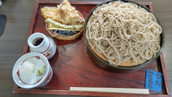 8年ぶりに再訪した日本蕎麦のランチ・・・日本蕎麦寳（牧志）