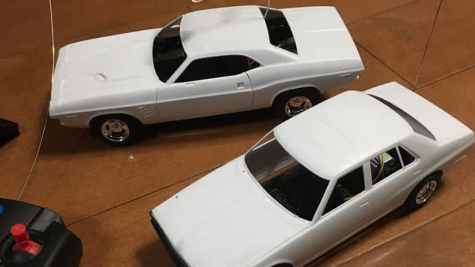 ⑤マイクロエース モーターライズプラモデルラジコン化 ダッチチャレンジャー