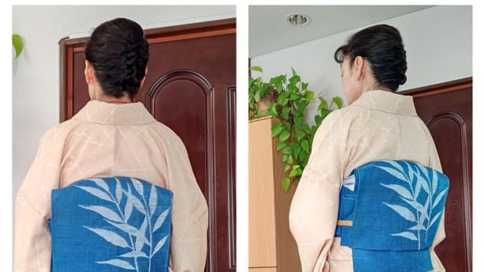 振袖の他装練習
