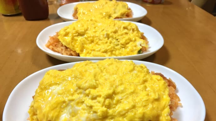 ふわとろオムライスtoびっくりどら焼き