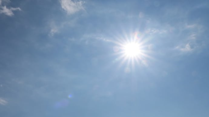 梅雨の晴れ間