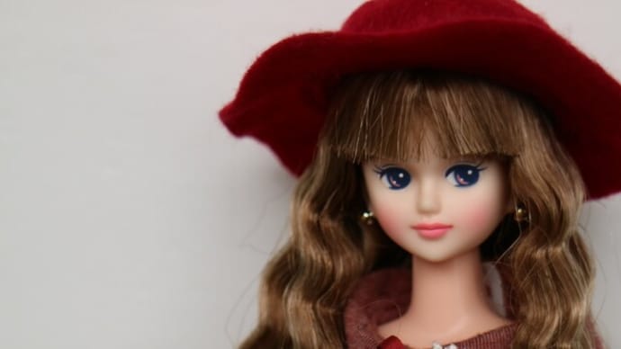 おたのしみドールキサラxマドモアゼルKKロールカラ―トップスドレスセット
