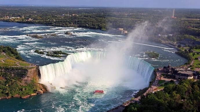 「世界の絶景⑫」カナダ「ナイアガラの滝」～写真と短歌で綴る世界文化紀行