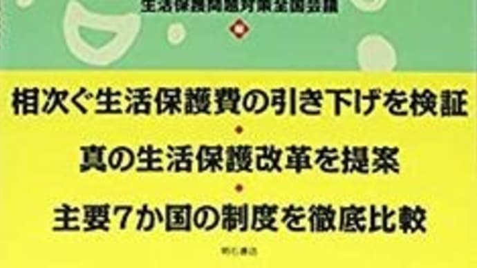 生活保護は助けてくれない→正しく困っている人を助けてください