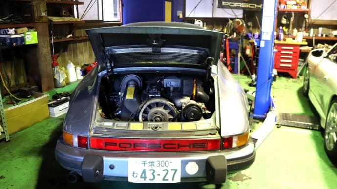 ポルシェ911(930)のパーツ、ようやくシミズテクニカルファクトリーへ持ち込むことができました。
