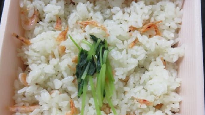 季節限定「静岡県駿河湾産桜えび炊き込みご飯二段弁当」