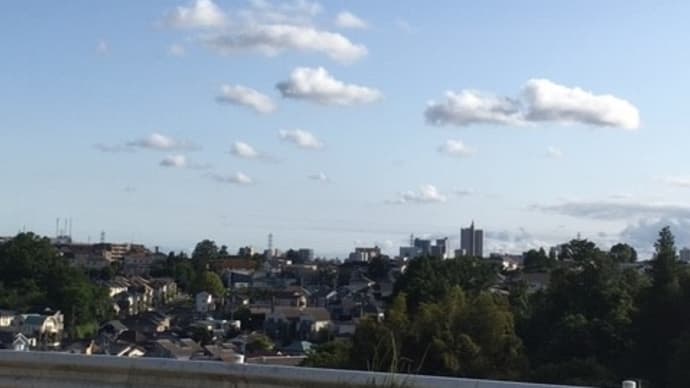 鯵のフライ☆綿菓子⛅雲と青空