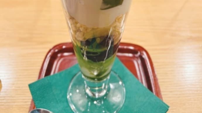 【京都】素敵なカフェの多い京都で楽・抹茶パフェ@永楽屋 本店