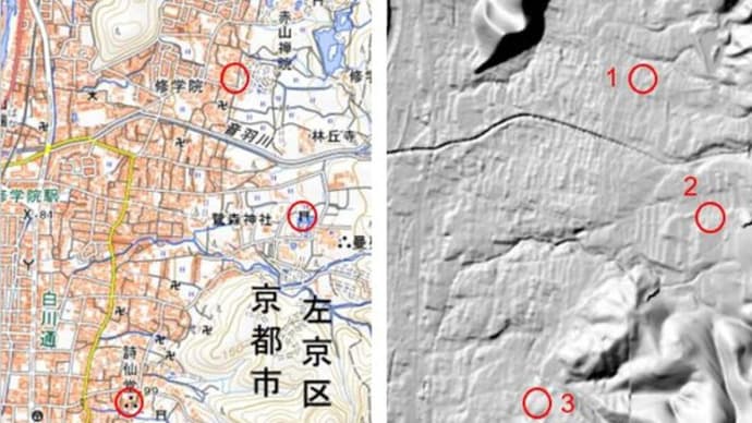 京都散歩;修学院離宮⇒鷲森神社⇒詩仙堂⇒一乗寺樋ノ口/白川通
