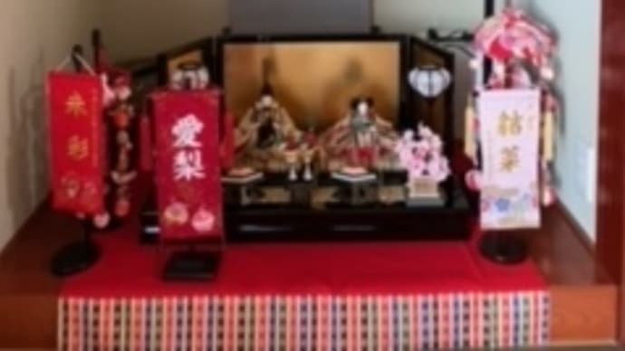 雛飾り&吊るし雛飾り