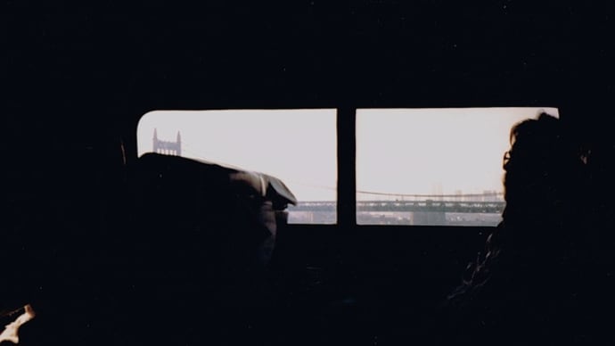 赤松敏弘 gloming“E”で話した、NYに最初は鉄道で行った時の写真が出てきました