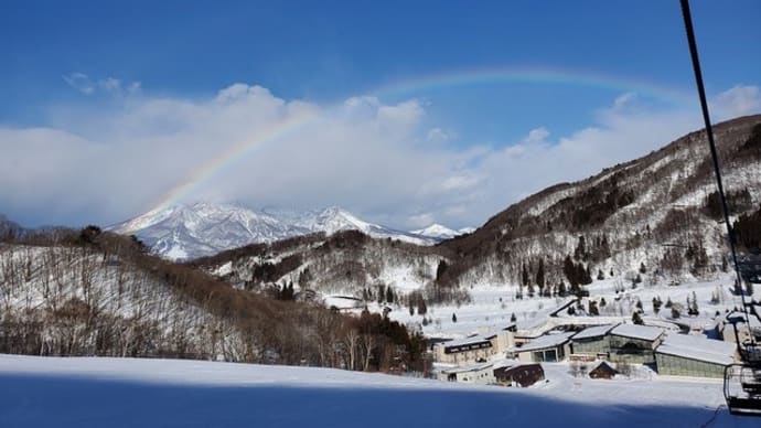 雪質でこうも変わるリゾート二日目のタングラム