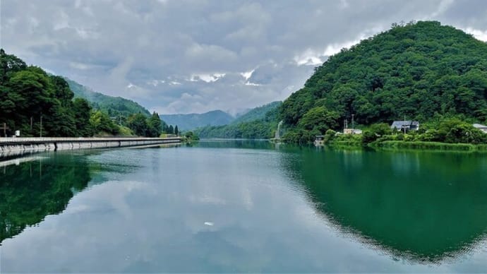 長野県市町村総合事務組合定例議会&県町村会役員会&生坂ダム湖の風景