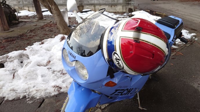 2025バイク初詣第1号はT村くん